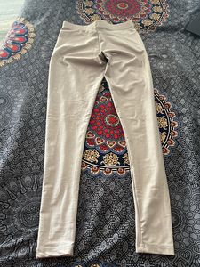 Shimmery Ankle Length Leggings From Ajio