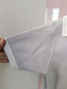 Casual Grey Polo T-Shirt