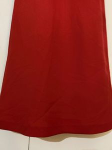 Classic Red Sleeveless Maxi Dress