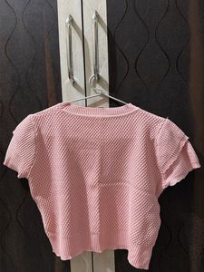 Pink Crop Top