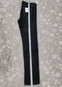 Black Straight Leg Jeans