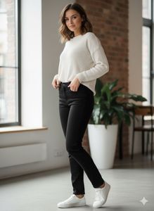 Classic Black Jeans - Timeless Style