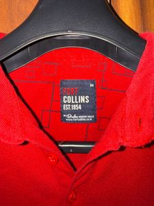 Fort Collins Men's Red Polo T-Shirt | Size Medium