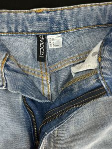 Distressed Wide Leg Jeans
