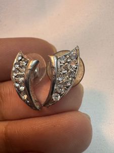 Sparkling angel wings Stud Earrings