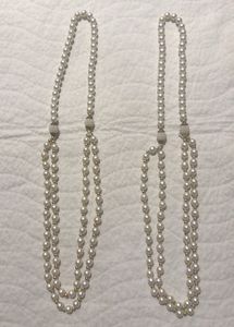 Elegant Pearl Necklace Set