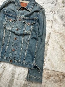 Vintage Y2K Digreen Denim Trucker Jacket