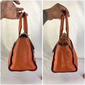 Michael Kors Convertible Leather Satchel