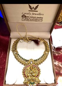 Traditional Indian Gold Necklace Heavy Ganesha Sty