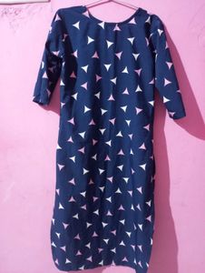 Triangle Print Dress Not Used