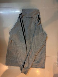 New Balance Grey Tech fleece Track jacket