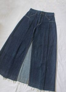 Denim Maxi Skirt