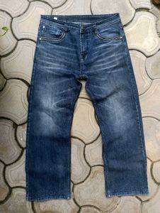 vintage Classic Blue Denim Jeans