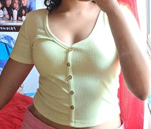 Yellow Top, size-small/medium