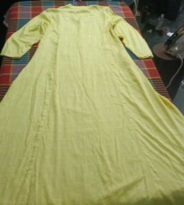 Yellow Avaasa Button Top