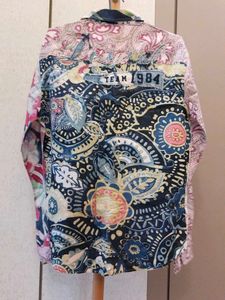 Desigual Patchwork Long Sleeve Shirt
