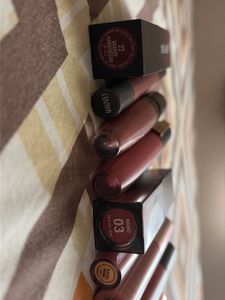 Assorted Lipsticks - Multiple Shades of mauve, pin