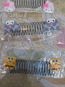 Cute Cartoon Hair Comb Set