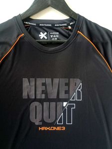 Men's "Never Quit" Athletic T-Shirt