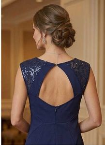 peacock Blue long fish cut gown