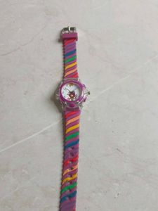Kids Rainbow Striped Watch