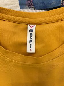 Yellow "Creativity" Graphic T-Shirt