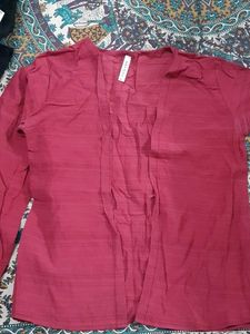 Burgundy Jacket