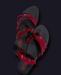 Sandal With Red Stripe