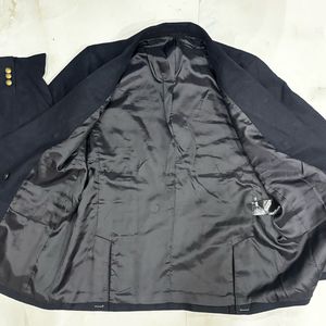 Uniqlo Classic Double Breasted Black Blazer