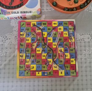 Brainvita Game With Snakes &amp; Ladder board