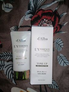d'Alba UV Essence Tone-Up Sun Cream