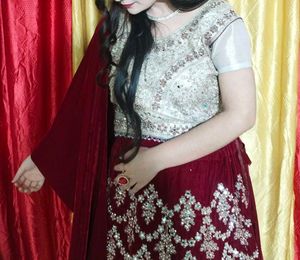 Elegant Embroidered Lehenga Choli Set