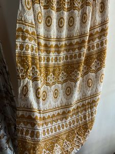 Boho Print Off-Shoulder Dress