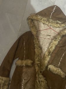 faux afghan jacket