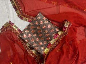 Ethnic Dress Material - Unstitched