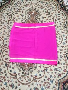 Elegant designer silk new suit set with Pink Embro