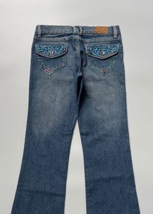 Y2K Embellished Bootcut Jeans