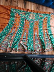 Designer lehanga Saree with unstitched blouse