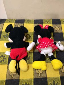 Mickey &amp; Minnie Mouse Plush Toys