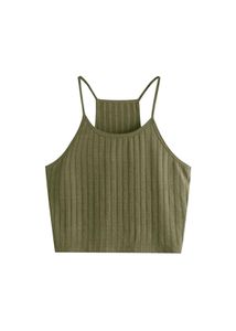 Shein Olive Crop Top