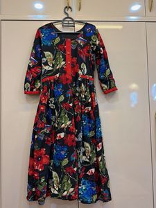 Floral Print Midi Dress