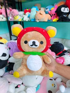 Kawaii Strawberry Bear Plush
