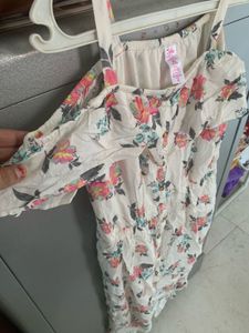 Floral Print Maxi Dress