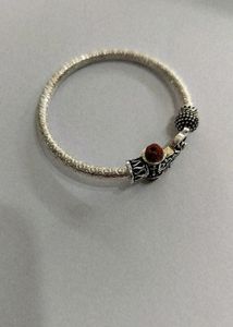 Mahadev Pure Silver Kada