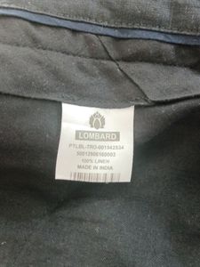 Black Slim Fit Formal Pant (Men)