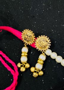 Ethnic Necklace with Earrings