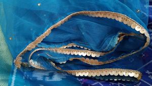Beautiful Blue Long frock with dupatta 😍  for gir
