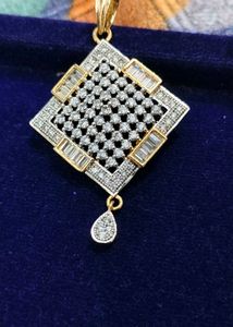 Vintage Square Drop Earrings