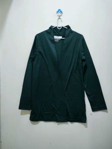 Entease Dark green coverup or shrug