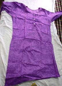 Purple Short Kurti